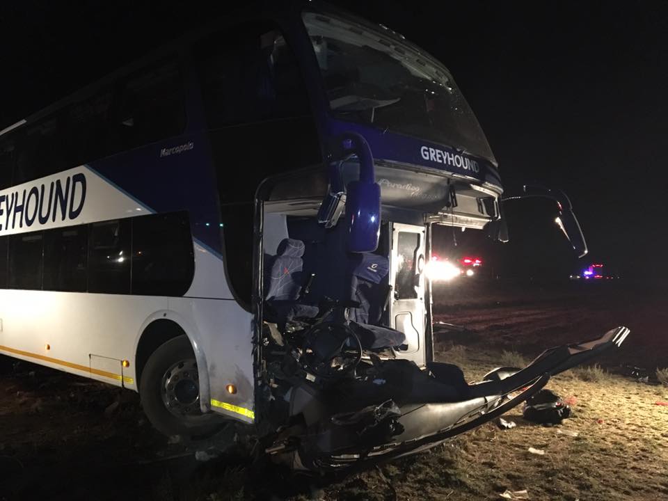 2 Killed 3 Serious Critically Injured In Greyhound Bus